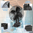 Portable Jobsite Fan 9" Compatible with Makita 21V Battery