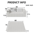 3 Seat Folding Floor Couch & King Size Bed Mattress