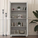 Modern Sideboard Buffet With 4 Mirrored Doors, Adjustable Shelves by HouseOfZazla