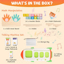 Educational Flash Cards & Counting Board Set for Toddlers and Preschoolers