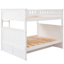Bunk Bed With Twin Size Trundle, Guardrails by HouseOfZazla