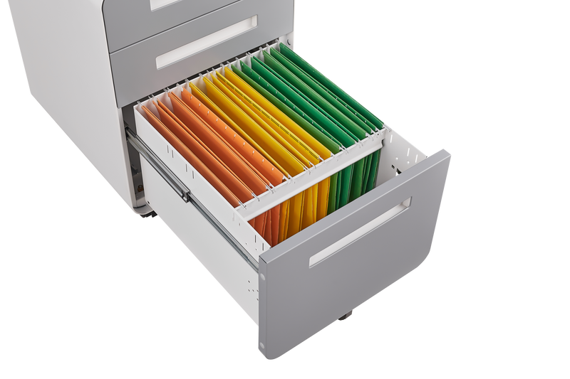 3 Drawer Mobile File Cabinet Under Desk Office,Simple Style Versatile Storage Cabinet for Legal/Letter/A4 Files, 5 Wheel Design Anti-Tilting Cold Rolled Steel Waterproof Moisture-Proof Black