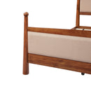 King Size Upholstered Platform Bed Frame