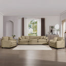 Elegant Oversized Sectional Sofa Set With Deep Seats And Flexible Layout by HouseOfZazla