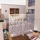 Metal Privacy Screens W3.8Ft x H6Ft Outdoor and Indoor Divider
