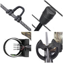 Yescom Archery Compound Bow Kit & 12 Carbon Arrows Fishing Bow