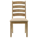 Danvers Wood Dining Side Chair Brown Oak (Set of 2)