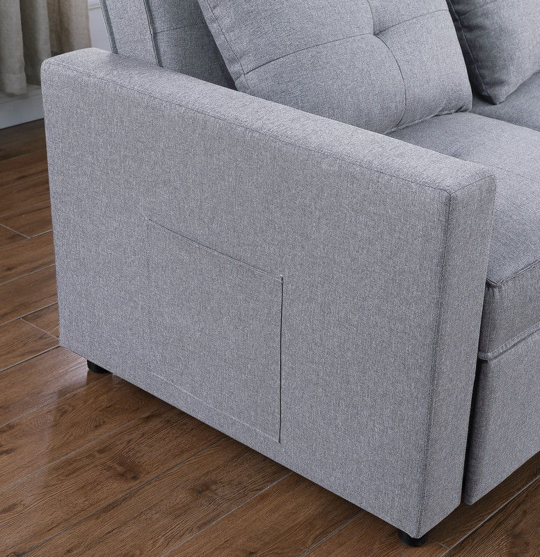 Zoey - Convertible Sleeper Chair With Side Pocket, photo 2 of 9