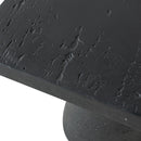 Square Side Table With Pedestal Base by HouseOfZazla