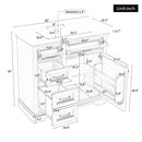36-Inch Bathroom Vanity with Ceramic Sink Top