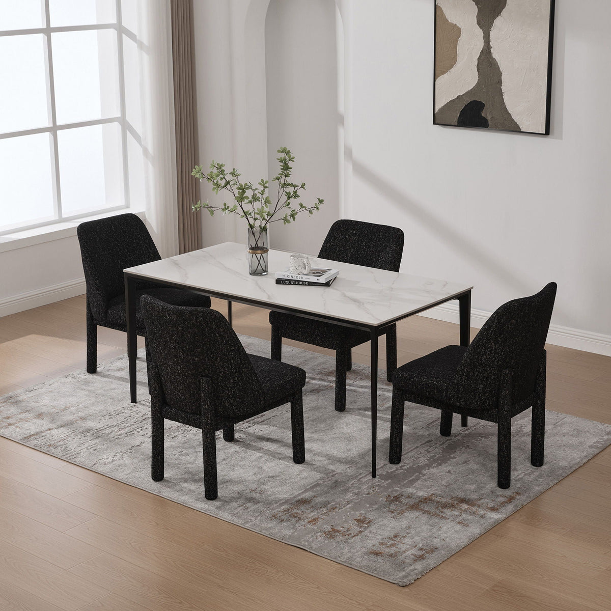 Wide Minimalist Dining Chair, photo 5 of 40
