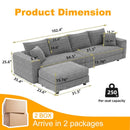 Modern Comfy Upholstered Sofa Cloud Couch & Deep Seat Couches by HouseOfZazla