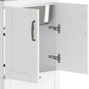 Reed - Deluxe Laundry Cabinet With Pull-Out Faucet And Stainless Steel Sink by Unique Piece Furniture