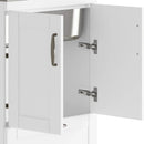 Reed - Deluxe Laundry Cabinet With Pull-Out Faucet And Stainless Steel Sink by Unique Piece Furniture