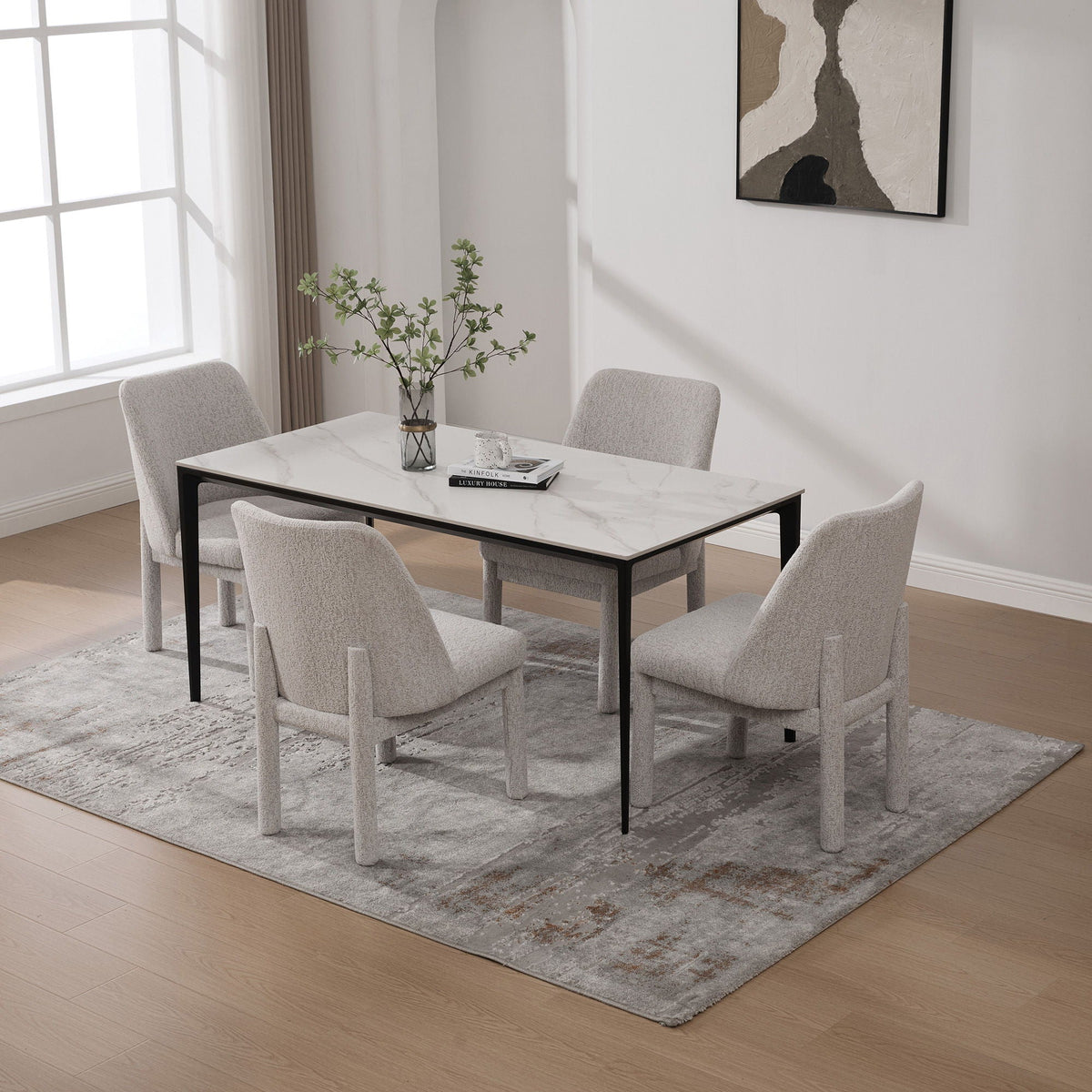 Wide Minimalist Dining Chair, photo 6 of 40