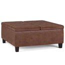 Ellis - Coffee Table Storage Ottoman Contemporary Design by Unique Piece Furniture