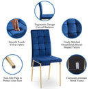 High Back Nordic Dining Chair Modern Chair With Color Legs by Unique Piece Furniture
