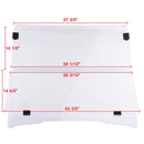 Yescom Golf Clear Windshield Fold Down Acrylic for EZGO TXT 1995-2013