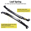Yescom Heavy Duty Rear Leaf Springs 4-Leaf Kit for Club Car Precedent
