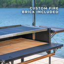 [04X02FT] Heavy-Duty Argentine Santa Maria Heritage Wood Fire And Charcoal BBQ Grill (SAK81735)