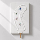 Snowy Strokes by Interior Moderna