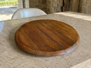 Whiskey & Wine Barrel Lazy Susan — Hand-Finished Rotating Server