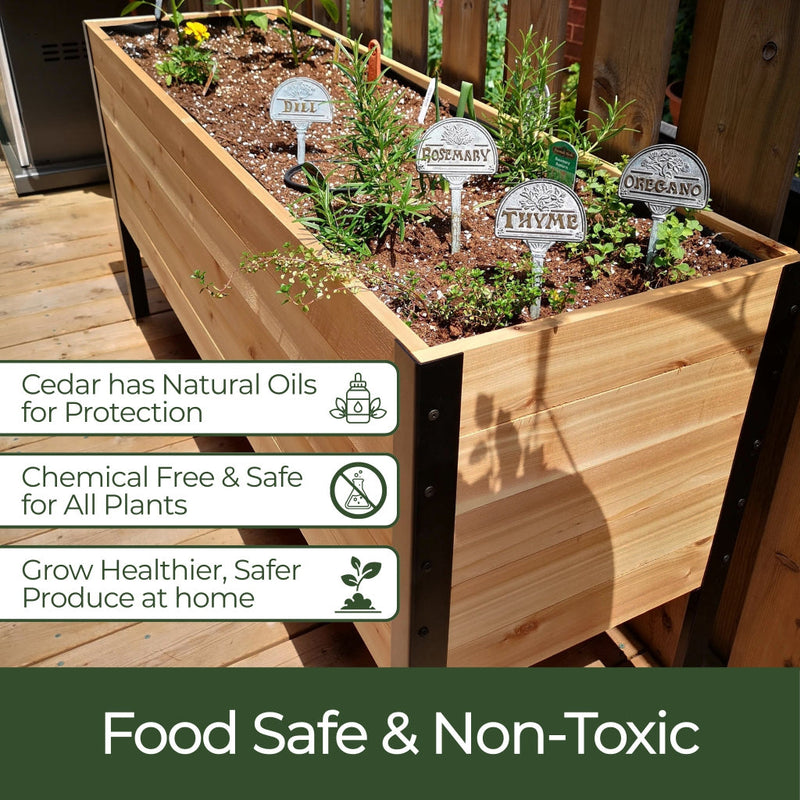 18" x 72" Planter Box - 24" TALL / Select Grade, photo 6 of 11