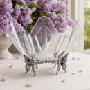 Butterfly Stand Acrylic Bowl 14 by Arthur Court Designs
