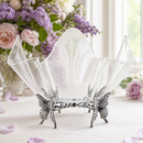 Butterfly Stand Acrylic Bowl 14