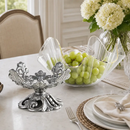 Fleur-De-Lis Stand Acrylic Bowl 11 by Arthur Court Designs