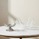 Fleur-De-Lis Stand Acrylic Bowl 11 by Arthur Court Designs