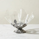 Fleur-De-Lis Stand Acrylic Bowl 11 by Arthur Court Designs