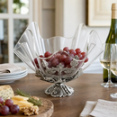 Fleur-De-Lis Stand Acrylic Bowl 14 by Arthur Court Designs
