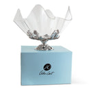 Fleur-De-Lis Stand Acrylic Bowl 14 by Arthur Court Designs