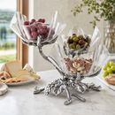 Grape Acrylic Bowls 3-Tiered Stand by Arthur Court Designs