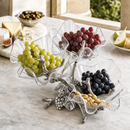 Grape Acrylic Bowls 3-Tiered Stand by Arthur Court Designs