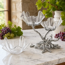 Grape Acrylic Bowls 3-Tiered Stand by Arthur Court Designs
