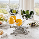 Grape Acrylic Bowls 3-Tiered Stand by Arthur Court Designs