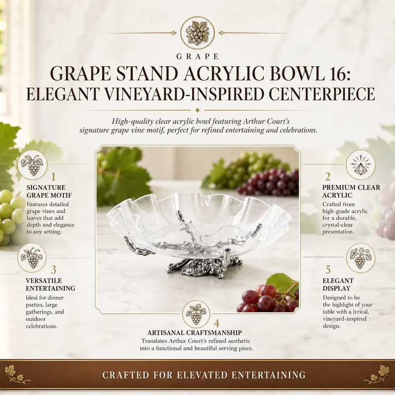 Grape Stand Acrylic Bowl 16, photo 10 of 10