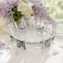 Butterfly Stand Acrylic Bowl 16 by Arthur Court Designs