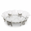 Butterfly Stand Acrylic Bowl 16 by Arthur Court Designs