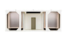 James Martin Brittany 60" Single Bathroom Vanity, Bright White