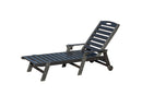 Patio Lounge Chair Outdoor with Reclining Backrest by HouseOfZazla