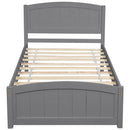 Platform Bed & Headboard, Footboard And Wood Slat Support by Unique Piece Furniture