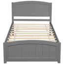 Platform Bed & Headboard, Footboard And Wood Slat Support by Unique Piece Furniture