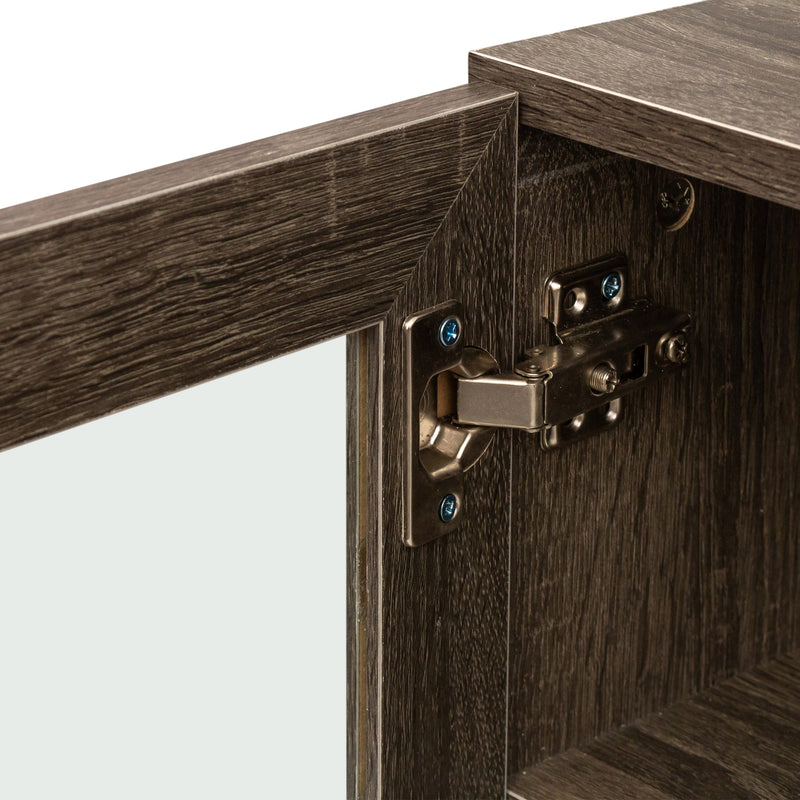 70.87" TV Stand, Modern TV Cabinet & Entertainment Center with Shelves, Wood Storage Cabinet for Living Room or Bedroom