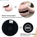 360° Swivel Accent Barrel Chair With Storage Ottoman & 4 Pillows, Modern Leisure Chair Round Accent For Living Room by Unique Piece Furniture