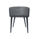 Milan Outdoor Dining Chair Set of 2 by HouseOfZazla