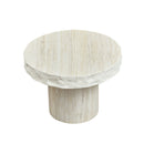 23.82 Inch Faux Mars Textural Patterns Coffee Table