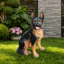Outdoor Dog Statues German Shepherd Dog Statue for Garden